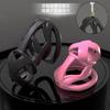 2026 NEW Mini Mamba Male Chastity Device X Style Cock Cage Mini Lock with 4 Penis Rings Bondage Fetish Adult Sex Toy for Men Gay