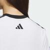 Adidas Comfortable Breathable Soft Skin-Friendly Short Sleeve Regular T-Shirt Women Tops White JY7627
