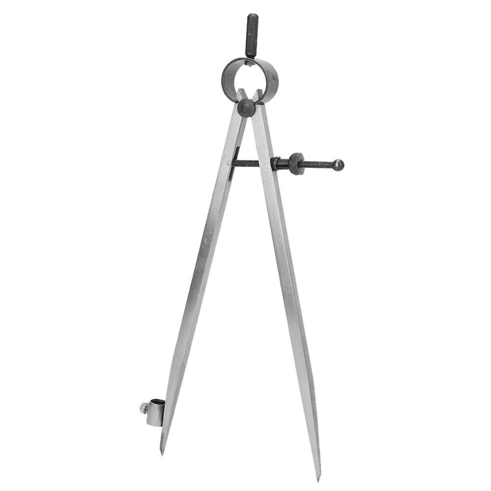 Rotating Joint Woodworking Compass Scribe Carbon Steel Drafting Compass Tool For Artists