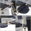 Maybach Clase S GLS480 GLS600 S450 S480 S500 S560 S580 S600 S650 S680 Automóvil Gafas de Sol de Lujo de Gama Alta para Hombre Mujer Moda Gafas