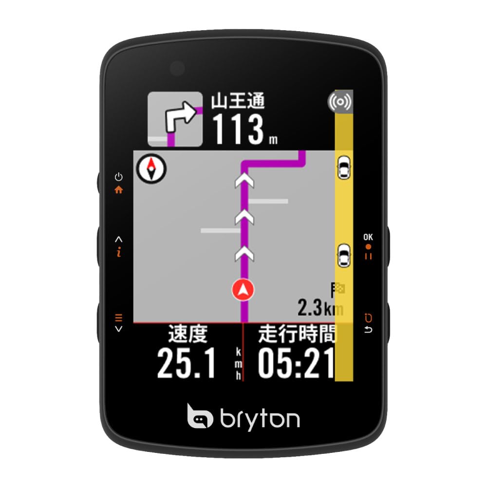 

Bryton Rider 550E Cycling Computer with Battery Color and Bicycle GPS 37-Hour Life, 2.8-Inch Screen, (Body Only) чёрный