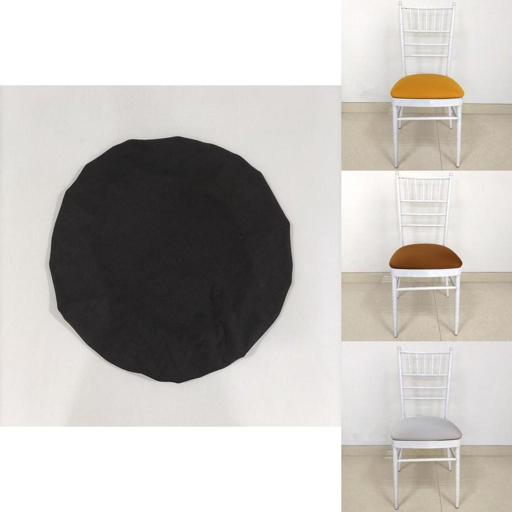 Strapazierfähiger Polyester und Elasthan Abnehmbarer Elastischer Stretch Stuhlsitzbezug in verschiedenen Stückzahlen