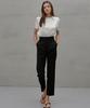 Rank 5 [Kale] Satin Blouse_White