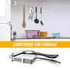 Kitchen Garlic Presser Practical Garlic Slicer Aluminum Alloy Texture Garlic Crusher Garlic Press Kitchen Garlic Tool