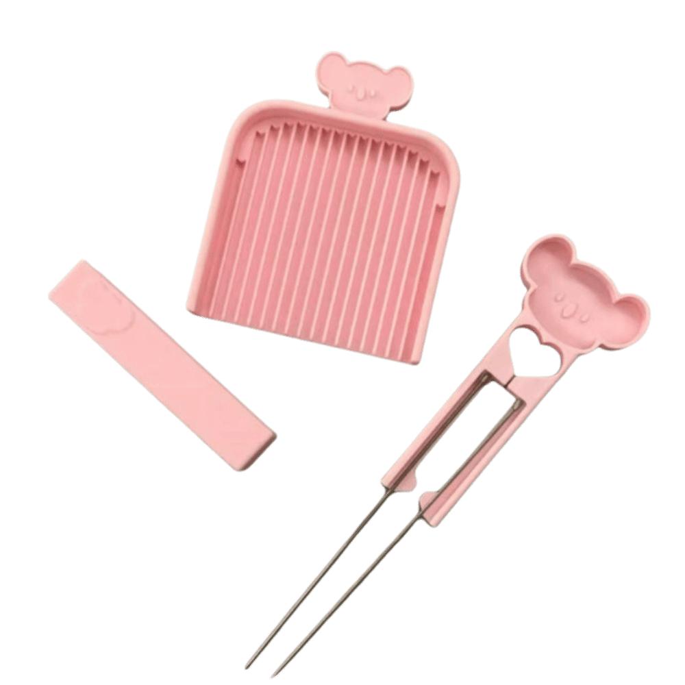 

Creative Fuse Bead Needle Tweezer Tray Kits 2.6mm Koala DIY Fuse Beads Rhinestone Corrector Kits