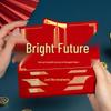 985 Bright Future Red Envelope for Gaokao Ceremony & Graduation Banquet - Creative Folding Card Slot Design