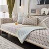 Ice Silk Sofa Cushion Summer Non-Slip Cover Cloth Summer Sleeping Mat Breathable Cushion Cover Anti-Scratching Cushion