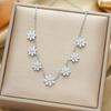 Exquisite 18K Gold-Plated Titanium Steel Necklace - Women's Clavicle Chain Jewelry, Fade-Resistant