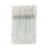 ANNAFRIS 1Pack 50Pcs Disposable Eyelash Brush Soft Head Crystal Eyebrow Brush Lash Extension Brush Mascara Wand Makeup Tool