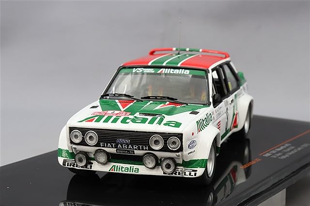 IXO FIAT 131 ABARTH ALITALIA 1979 MONTE CARLO RALLY 3rd Place KIVIMAKI 1/43 #3 M. ALLEN/I.