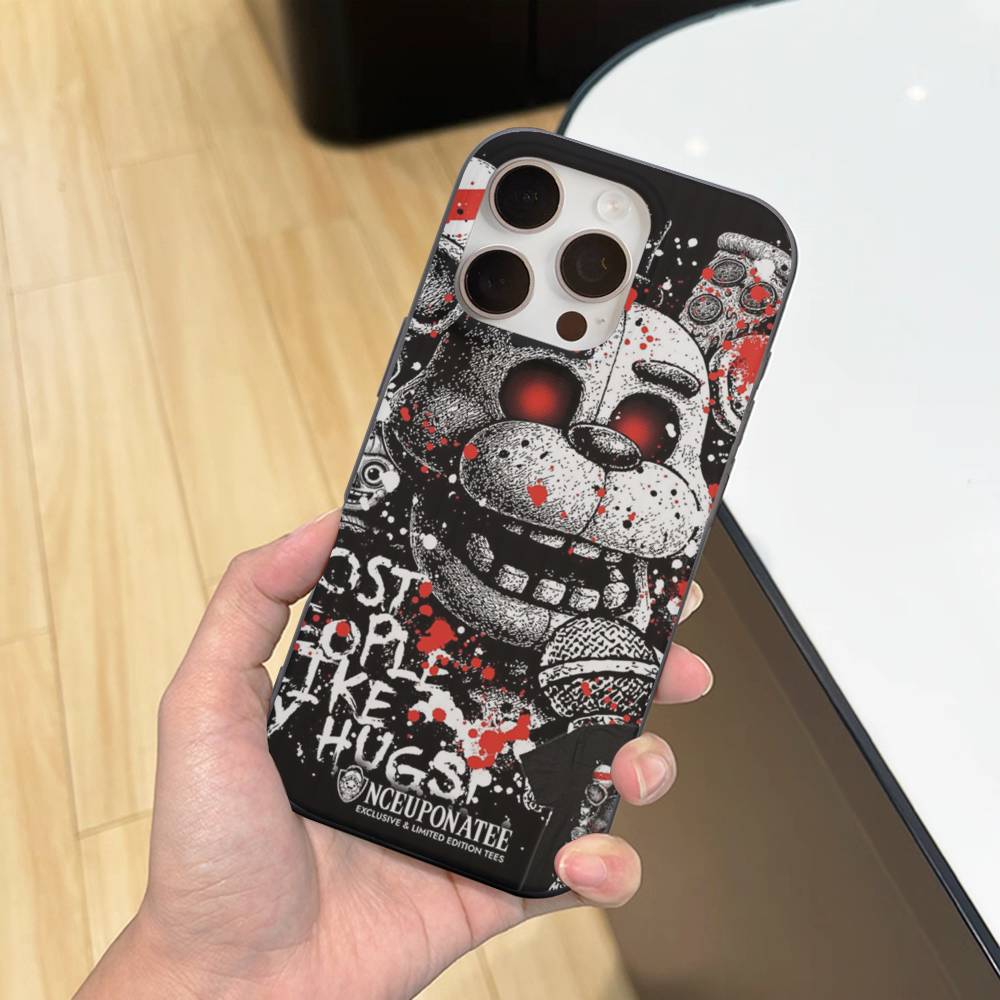

Game Five Nights At Freddys For IPhone 17 16 15 14 13 12 11 Pro Max Plus Pro Corrugated Shockproof Matte Phone Cover iPhone 13