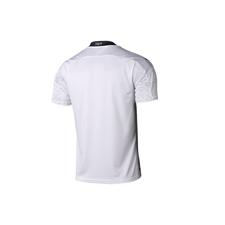 Puma Italy Team Away Football Short Sleeve T-Shirt Men Tops White 756981-08