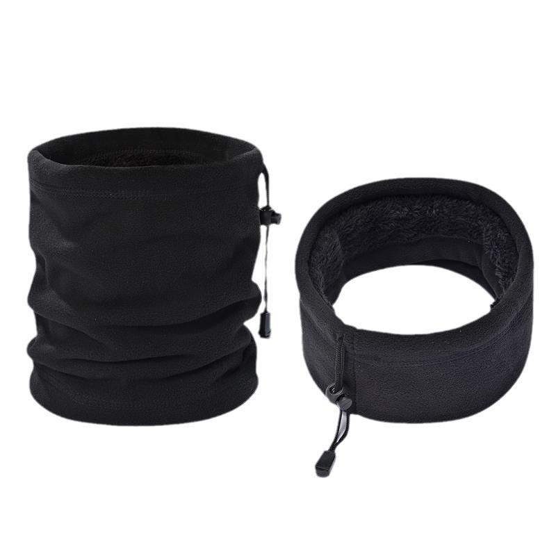 Unisex Winter Scarf and Cycling Headwear: Cold-Protection Velvet Windproof Neck Gaiter