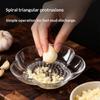 2Pcs Multi-Functional Garlic Grinding & Seasoning Dish Kitchen Prep & Dipping Tool For Garlic, Ginger, Chocolate, And More