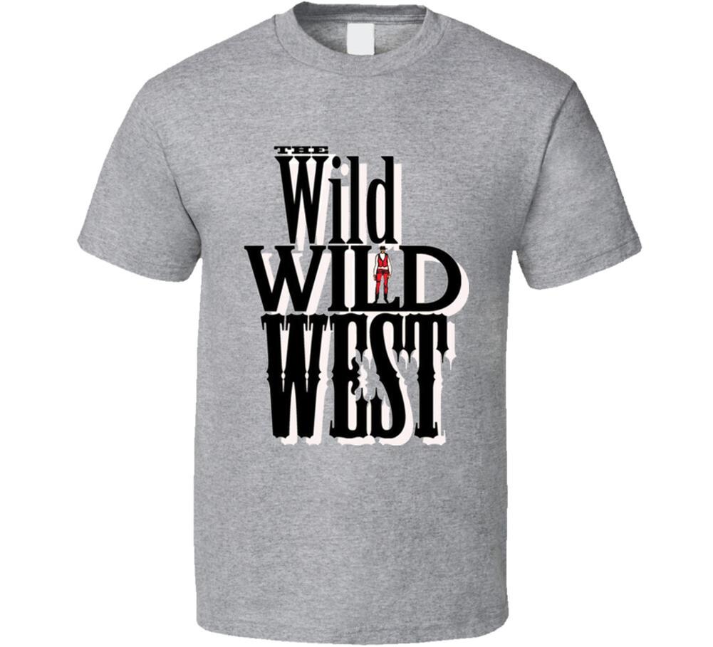 The Wild Wild West Classic TV Show T Shirt Mens Womens Tees Top 3XL
