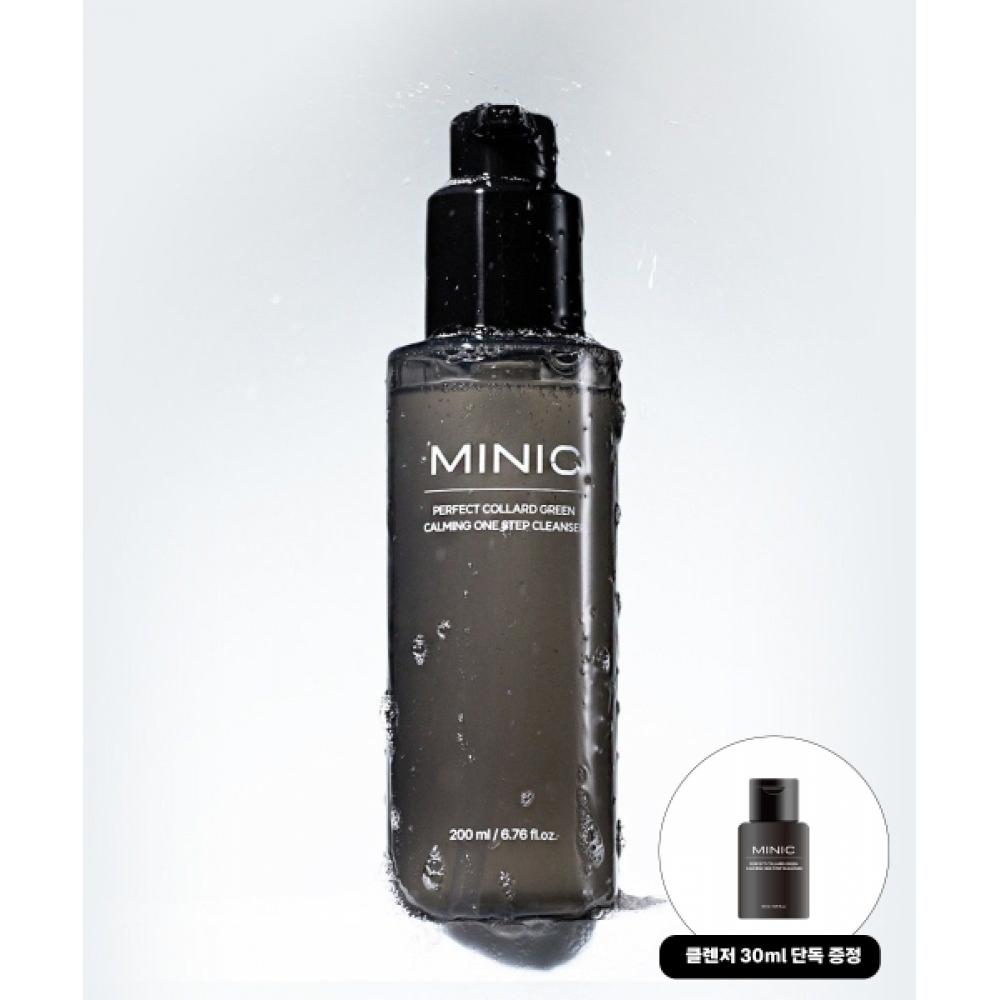 Minic Perfect Collard Green Calming One Step Cleanser 200ml Free 30ml Cleanser