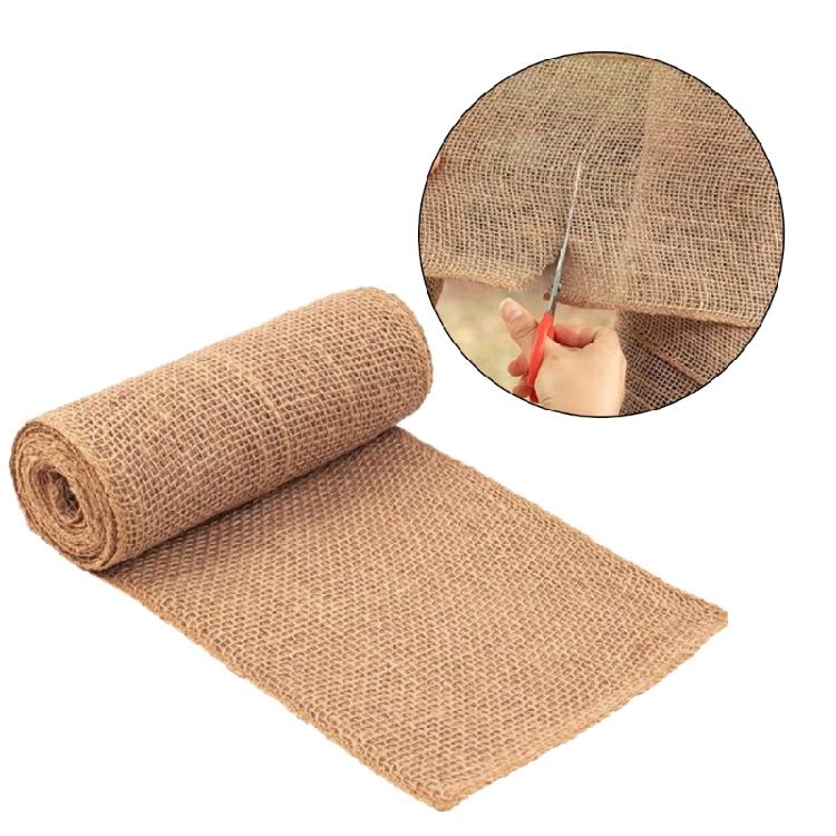 Thickened Burlap Plant Root Insulation Band Cold Weather Frosts Guard For Outdoor Trees Shrubs Easy Install