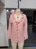 European Spring 2026 Women's Ruffle Trim Long-Sleeve Cotton Shirt