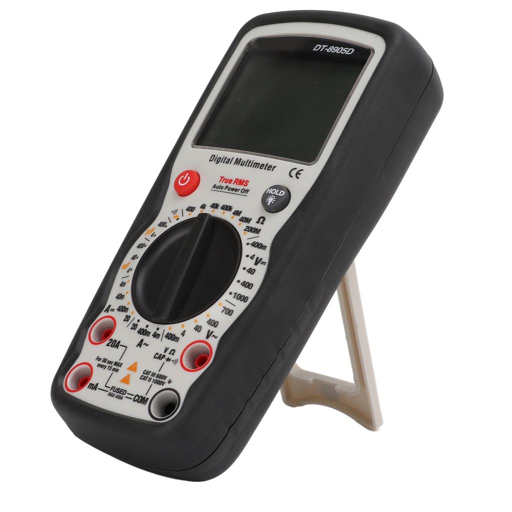 DT‑8905D LCD Digital Multimeter High Accuracy Portable Voltage Current Tester Detector Resistance Capacitance Meter