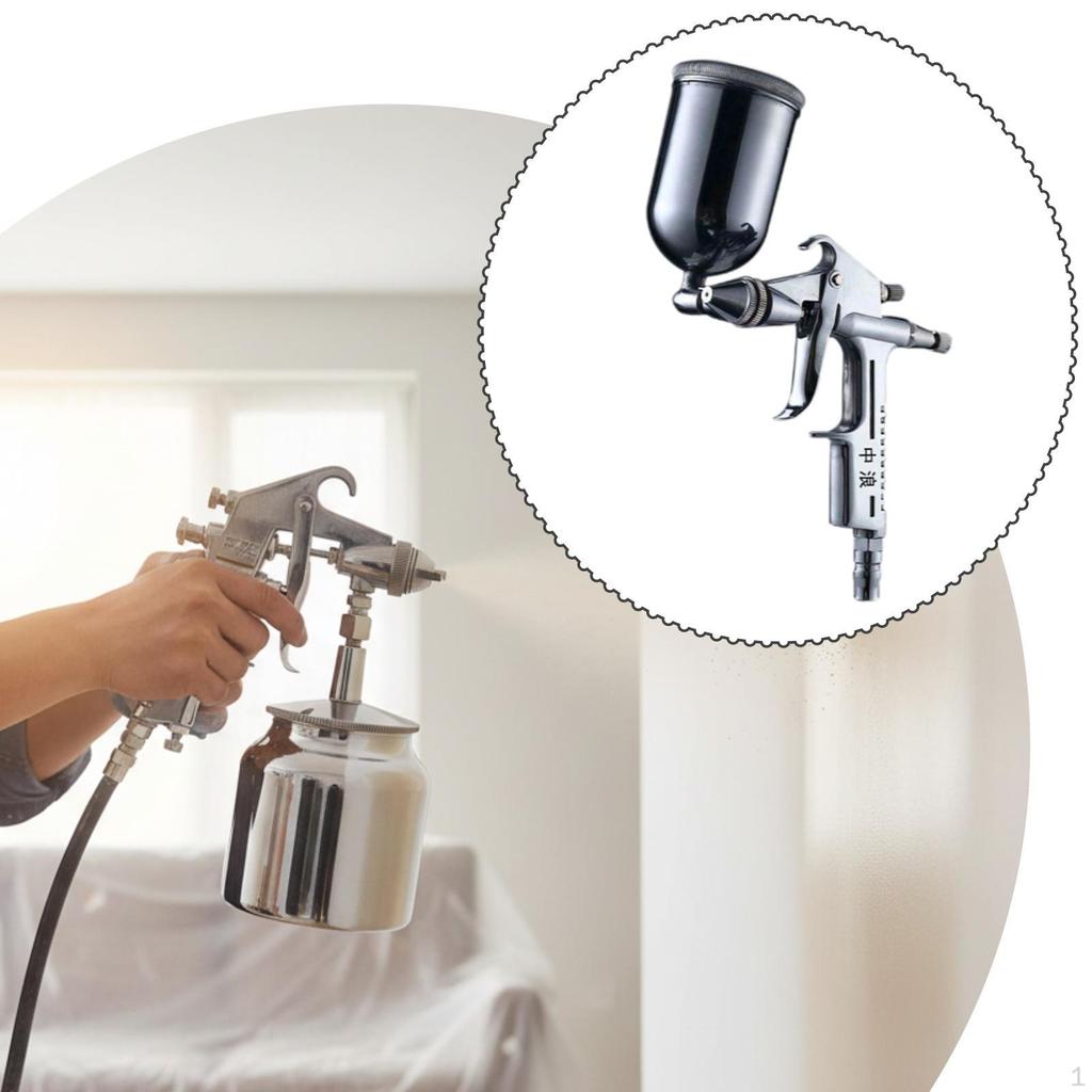 Auto Car Sprayer Stable Performance with 400ml Cup Paint for Fence Air Compressor Tool
