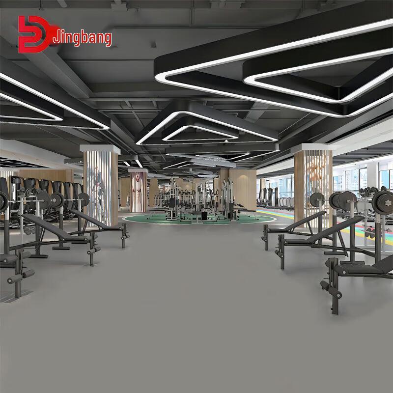 Jingbang PVC Anti-slip Sports Flooring Green