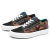 Vans Old Skool Zip Faded Patchwork Low Top Skate Shoes Unisex Sneakers Brown Black VN0A34939GB