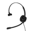 Call Center Headset Single Ear Noise Canceling Adjustable Ergonomic Business Headset with