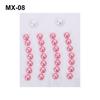 Fashion Colorful 3D Crystal Temporary Tattoo Face Gems Jewels Rhinestone Glitter Adhesive Stickers Festival Body Facial Decor