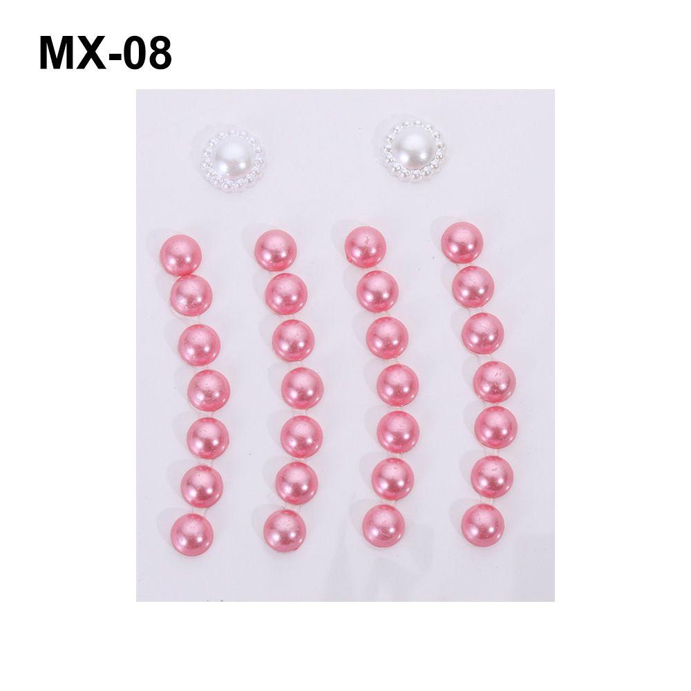 Fashion Colorful 3D Crystal Temporary Tattoo Face Gems Jewels Rhinestone Glitter Adhesive Stickers Festival Body Facial Decor