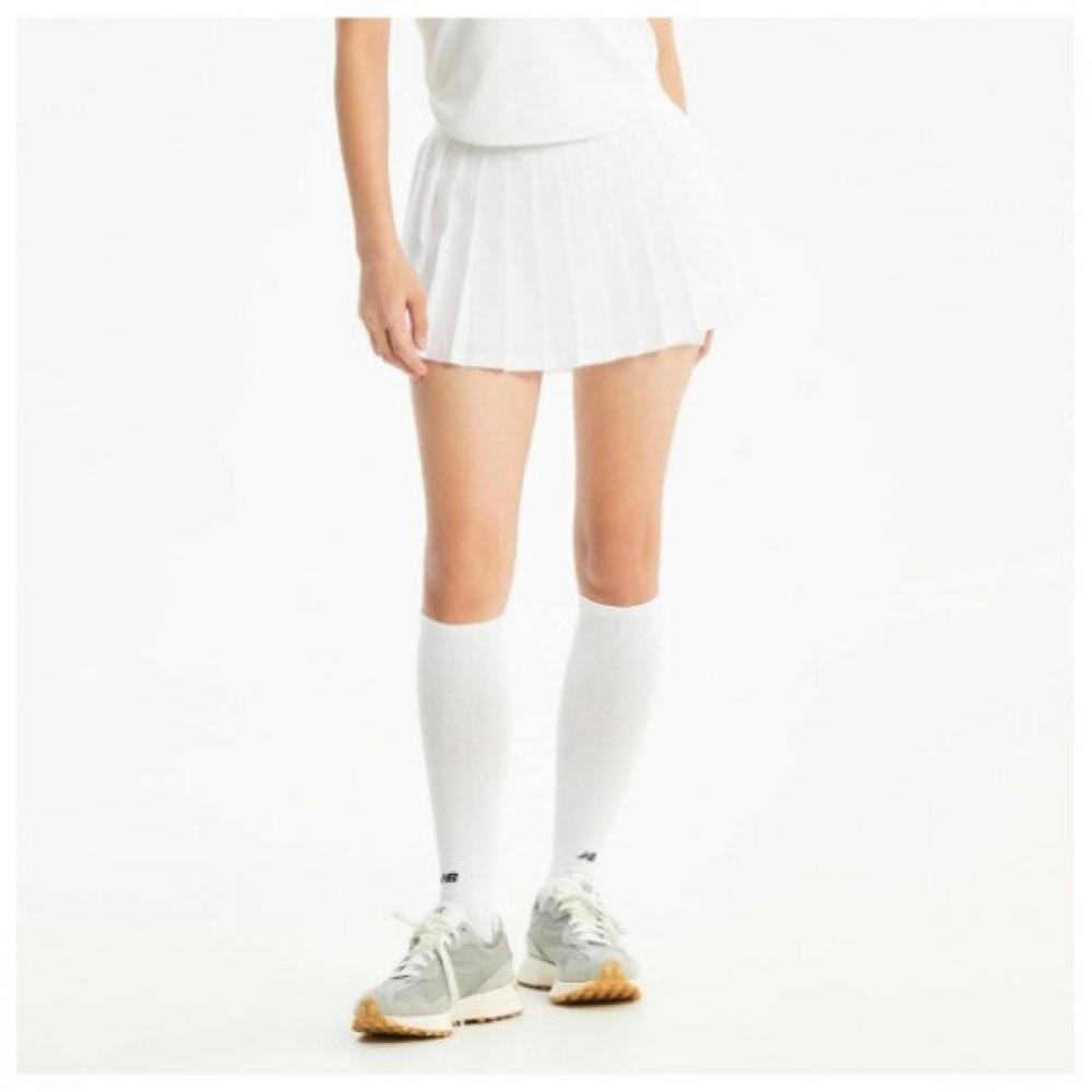 

New Balance Юбка Rqk Nbnwe2p032 10 Женская теннисная плиссированная юбка White series/75