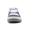 Li Ning 001 Btc Premium Versatile Retro Skate Shoes Non-Slip Shock Absorbing Durable Lightweight Support Low-Top Men Skate Shoes Blue White AGCU031-2