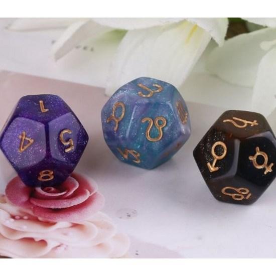 Bosuke Constellation Astrology Dice Astro Dice / Tarot Dice with Commentary, popular Korean game