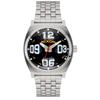 NIXON Time Teller A045 Men's 100m Water Resistant Analog Fashion Watch 37mm Stainless Steel Band