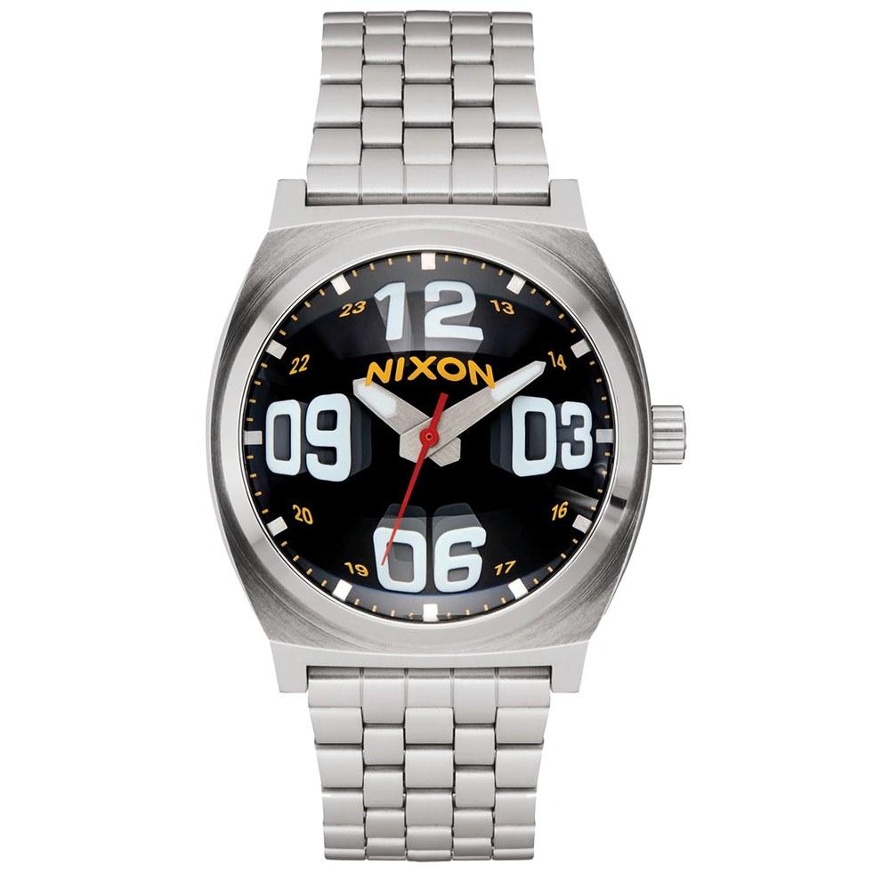 NIXON Time Teller A045 Men's 100m Water Resistant Analog Fashion Watch 37mm Stainless Steel Band