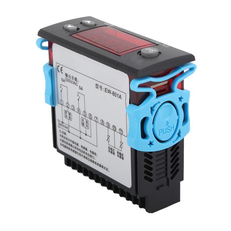 Solar Water Heater Temperature Controller Thermostat with Sensor Digital Display