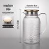 High-Temperature Resistant Acrylic Juice Jug - Plastic Fruit Beverage Kettle for Restaurants & Bars