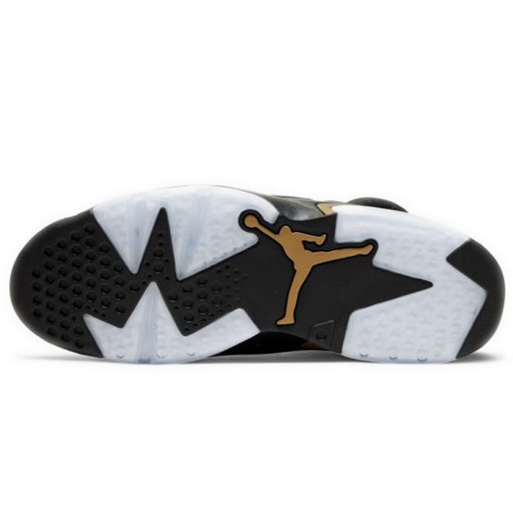 Air Jordan 6 Retro Defining Moments 2020 Męskie Sneakersy Czarne Metaliczne-Złote CT4954-007