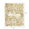 20pcs 3D Beauty Nail Sticker Sets Golden Flower Bronzing DIY Adhesive Tips Transfer Art Hollow Foils