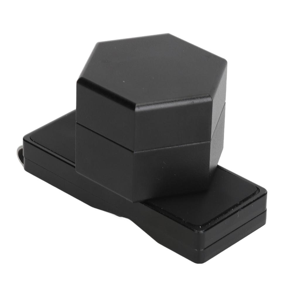 Billiard Chalk Holder with Clip Hex Chalk Box Magnet Aluminium Compact Silent Billiard Accessory