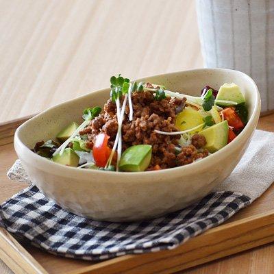 Tableware East Japanese Oval Bowls, 2-Color Set, Dinnerware Set, Plates, Large Bowls, and Rice Bowls