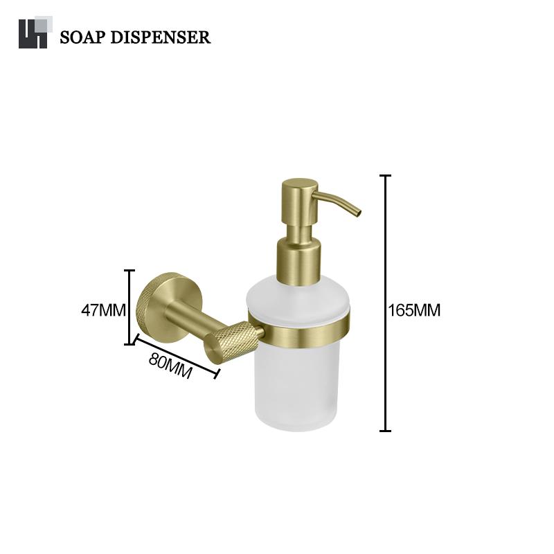 Brushed Gold Stainless Steel Knurling Towel Bar Holder Toilet Roll Holder Bathrobe Hook Hanger Towel Holder Bathroom Accessories