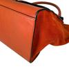 CELINE Trapeze Handbag Orange Women 2wayShoulder used