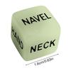 Luminous Sexy Dice Beautiful English Carving Couples Dice Play Game Dices Toys Play Games For Bar KTV