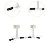 Traction Bar Bodybuilding Equipment Nonslip Dip Fixed Fitness Single for Indoor Upper Body