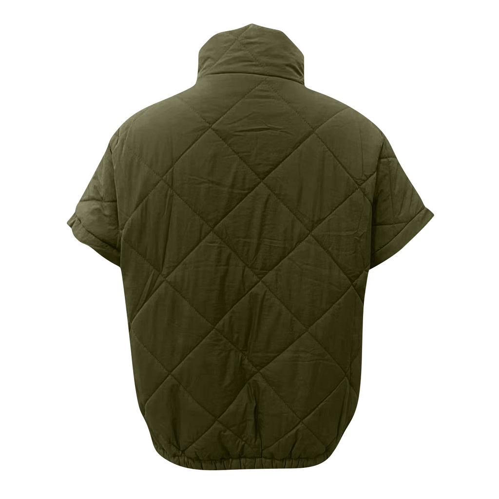 Women'S Casual Vest Loose Warm Cotton Vest Jacket