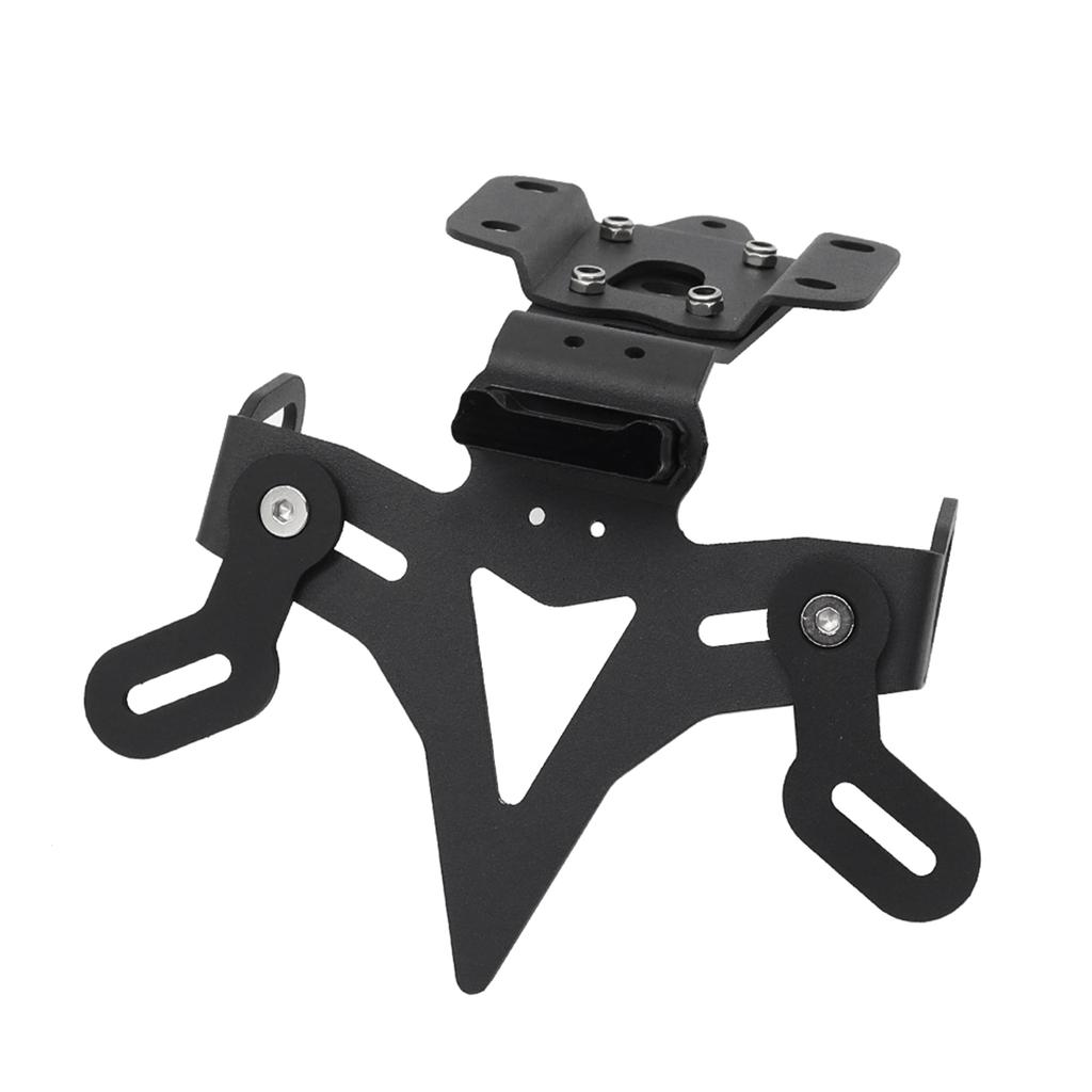 Compact & Reliable Motorcycle License Plate Holder Bracket with LED Waterproof Registration Brack Suitable for MT07