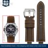 for CASIO G-Shock GST-B400/ GST-B200 Wrist strap leather watch belt cowhide watchband accessories 24*14mm Convex 24*16 Convex