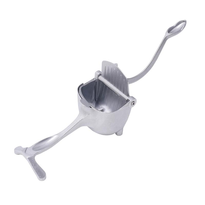 Metal Manual Press Juicer For Lemon Pomegranate Juice With Efficient Separation Ergonomic Handle Juice Extractor