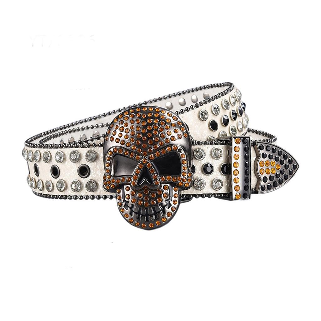 Blingbling Waist Belt for Girl Casual Street Hiphop Belt Rhinestones WaistStrap for Jeans Pants Female Decorative Belt