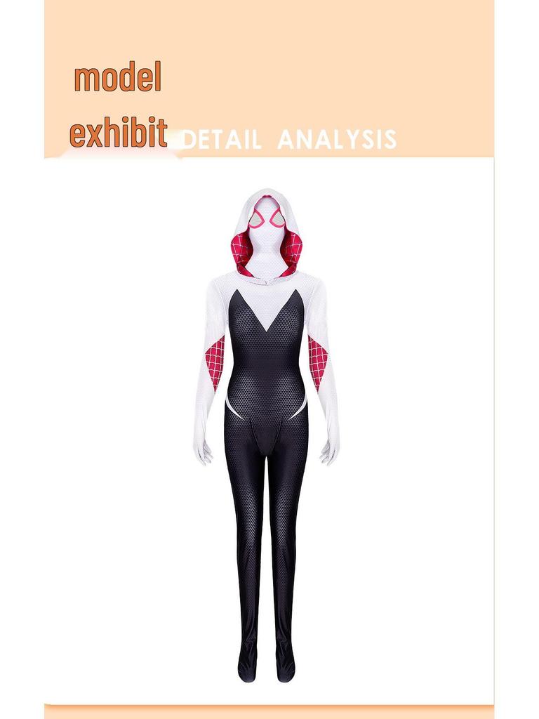 Spider-Gwen Kids & Adults Cosplay Jumpsuit